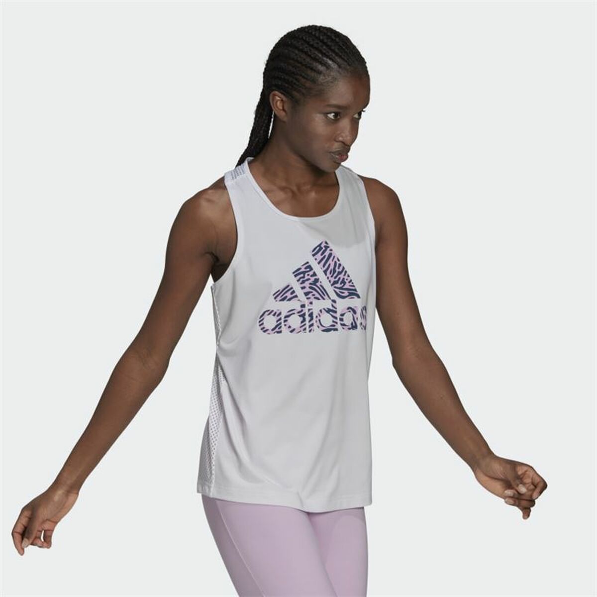 Adidas U4U Aeroready女子球衣白色-3