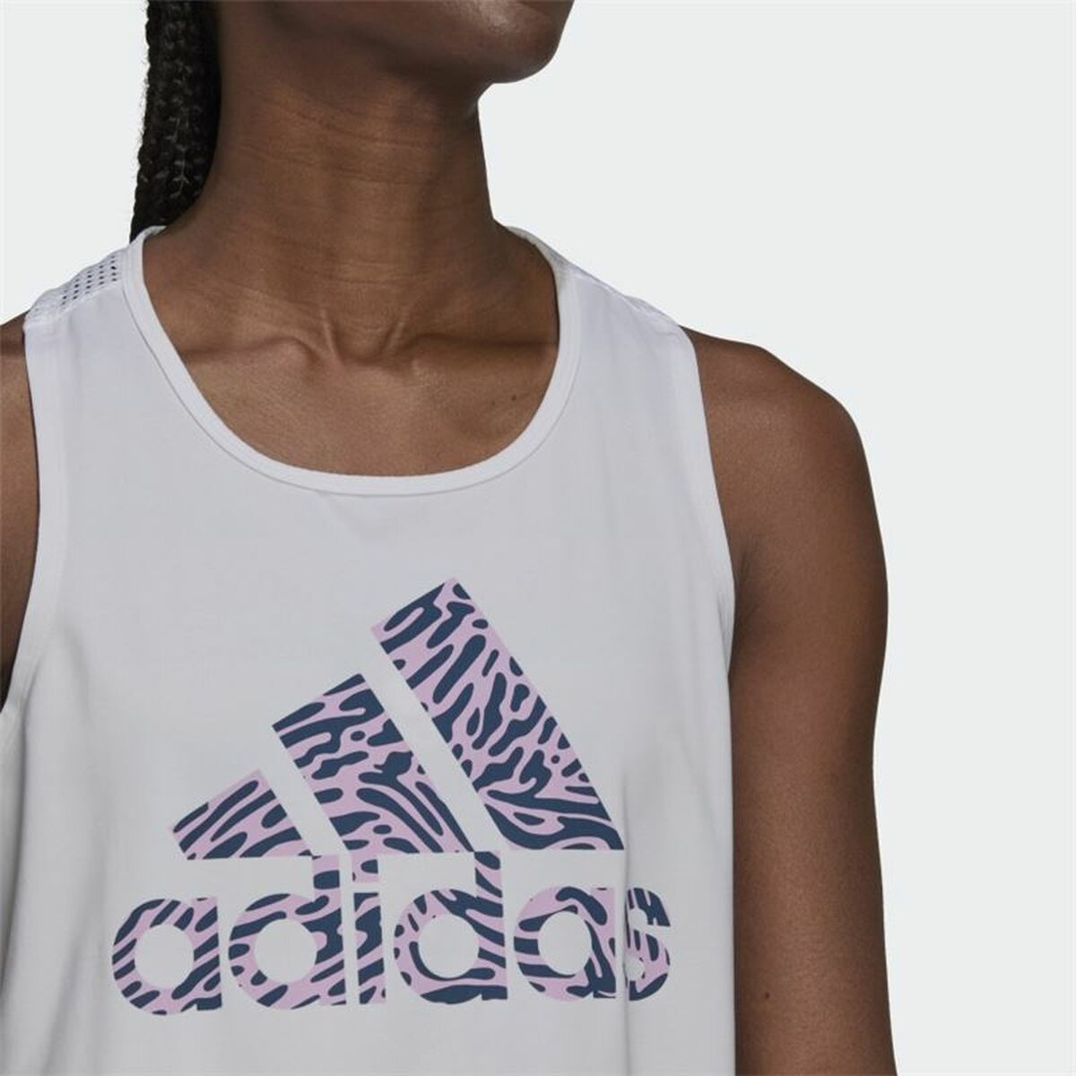 Adidas U4U Aeroready女子球衣白色-5