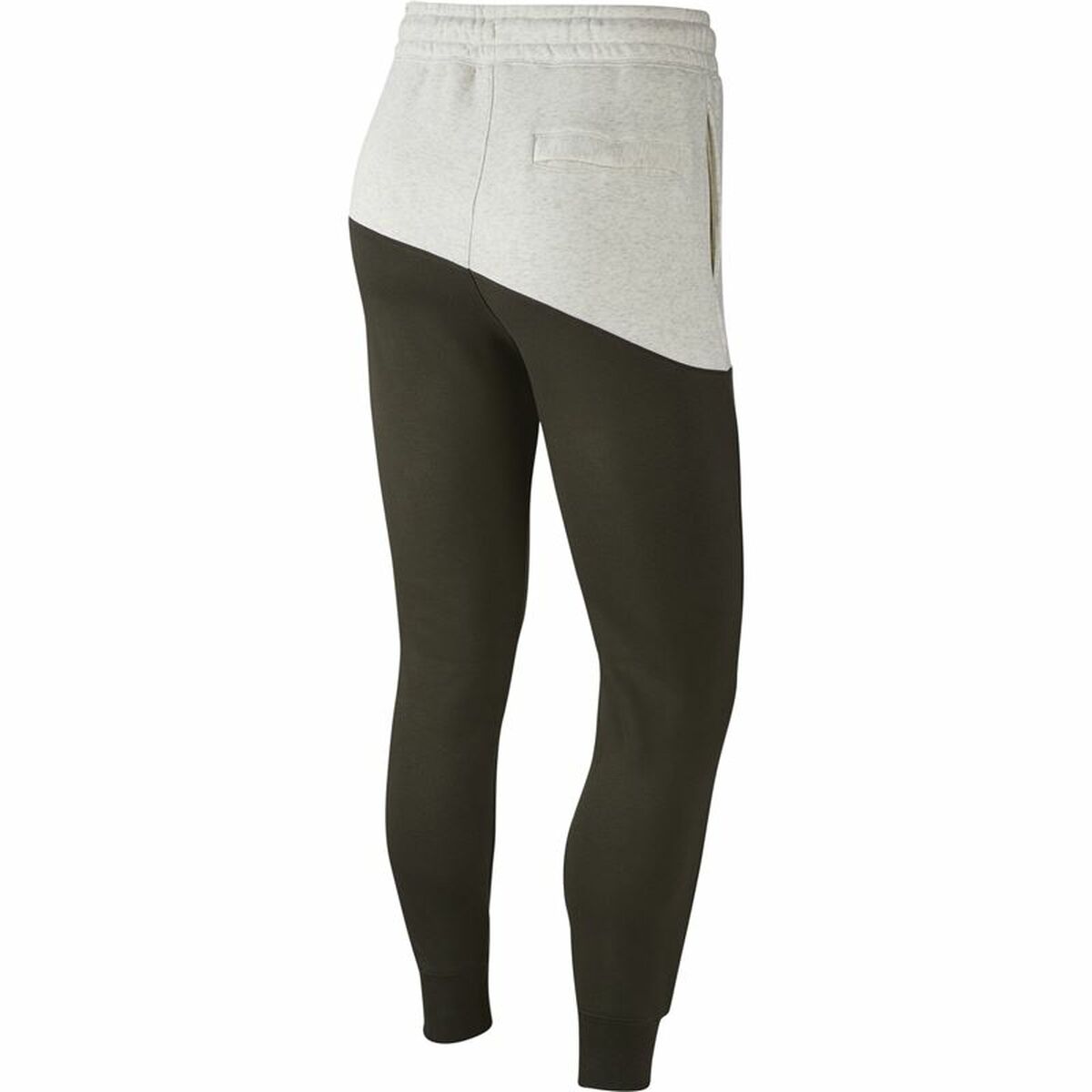 Nike Swoosh Long Sweatpants Black Men Light Gray-2