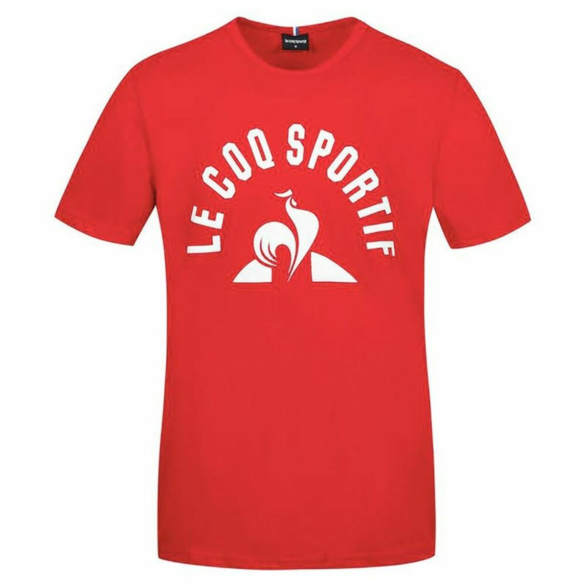 Men's Short Sleeve T-Shirt Le coq sportif Bat Nº2 Red Men-2