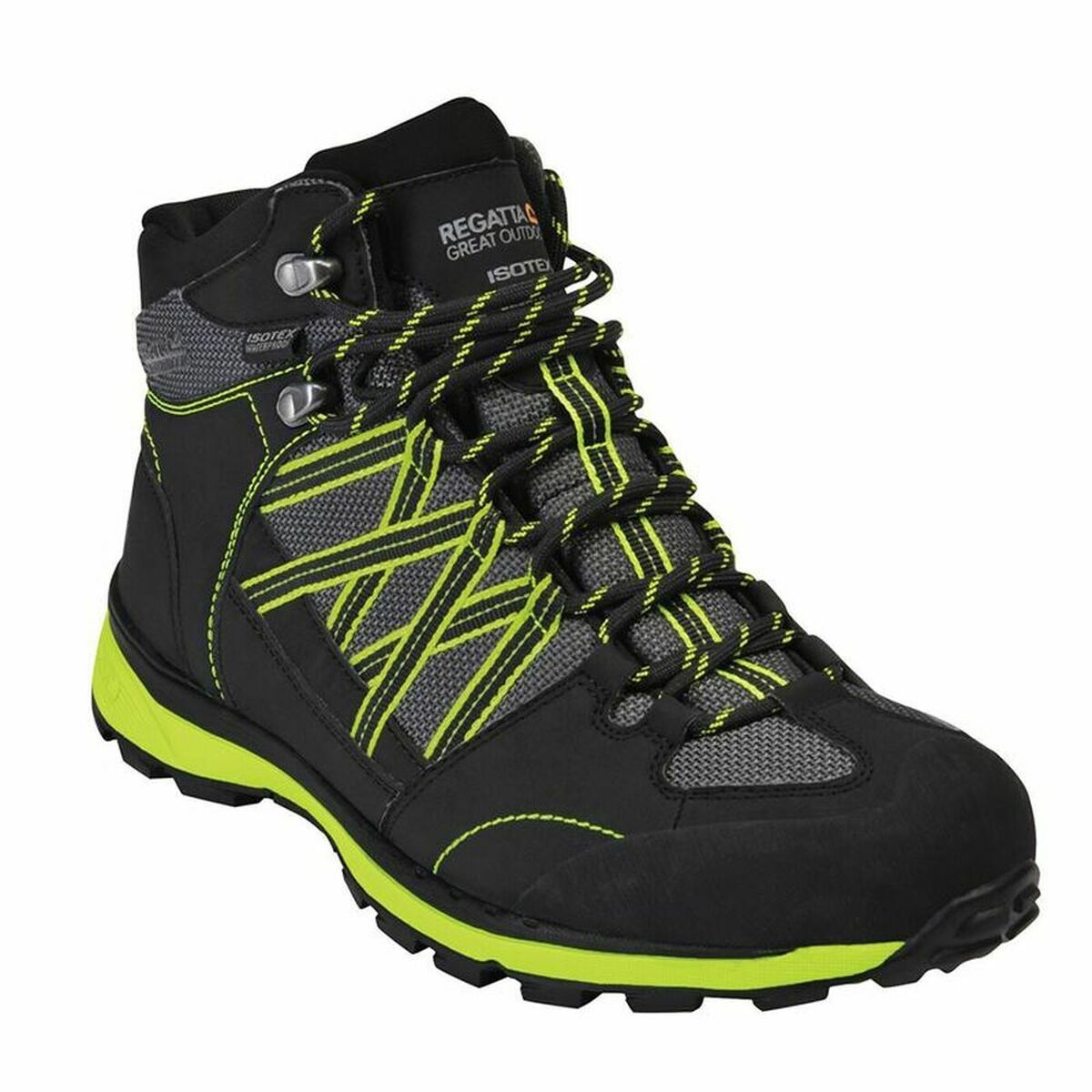Regatta Samaris II Waterproof Mid Mountain Boots Black-2