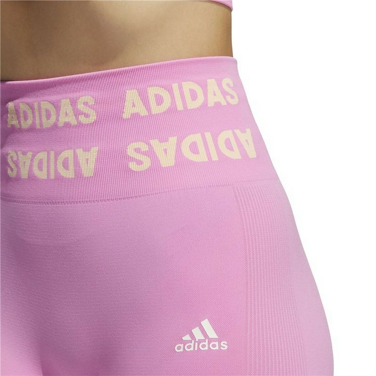 Женские спортивные колготки Adidas Aeroknit Розовый-3