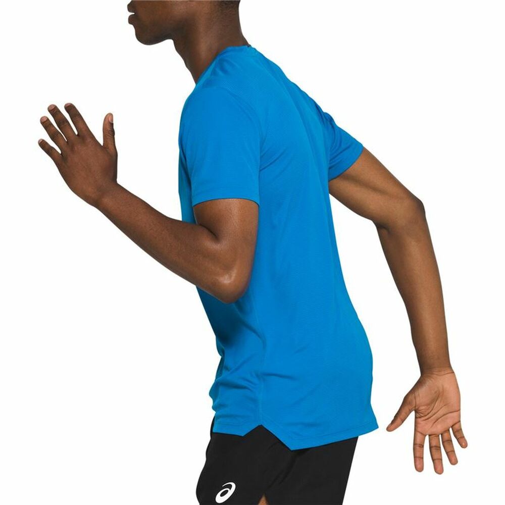 T-shirt à manches courtes pour homme Asics Core SS M Bleu Indigo-5