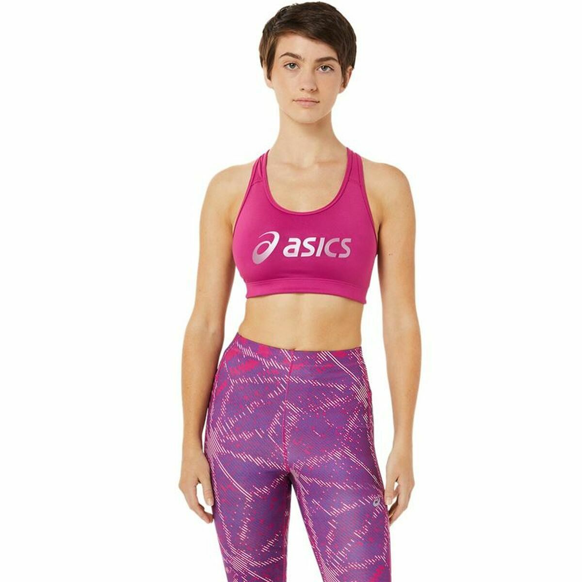 Спортивный бюстгальтер Asics Sakura Розовый Фуксия-4