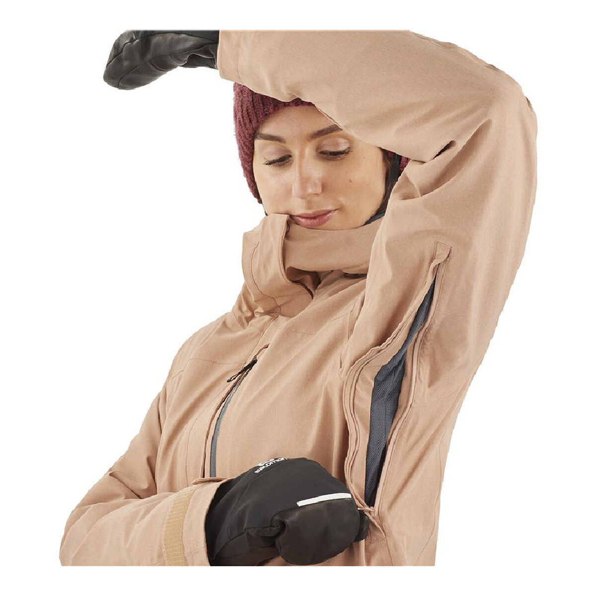 Salomon Stance Cargo Ski Jacket Woman-7