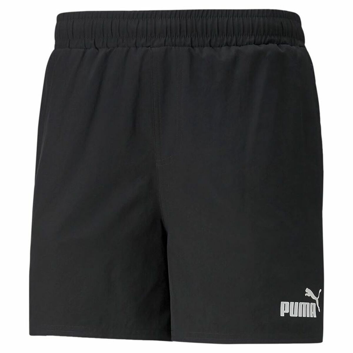 Adult Pants Puma ESS + Tape Black Male-5