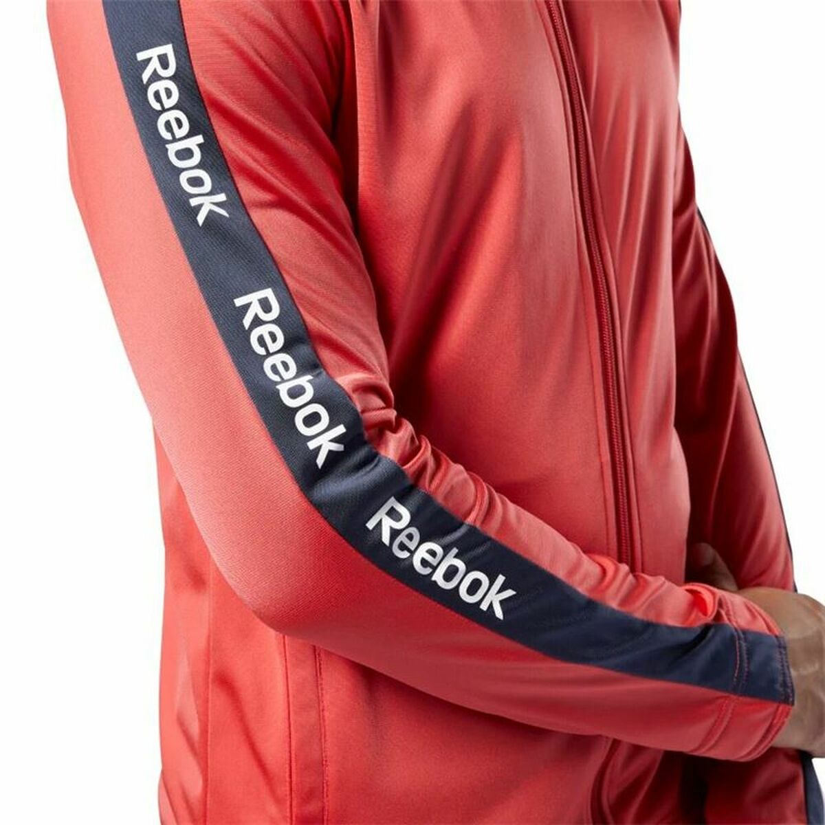 Мужская спортивная куртка Reebok Essentials Linear Красный-5