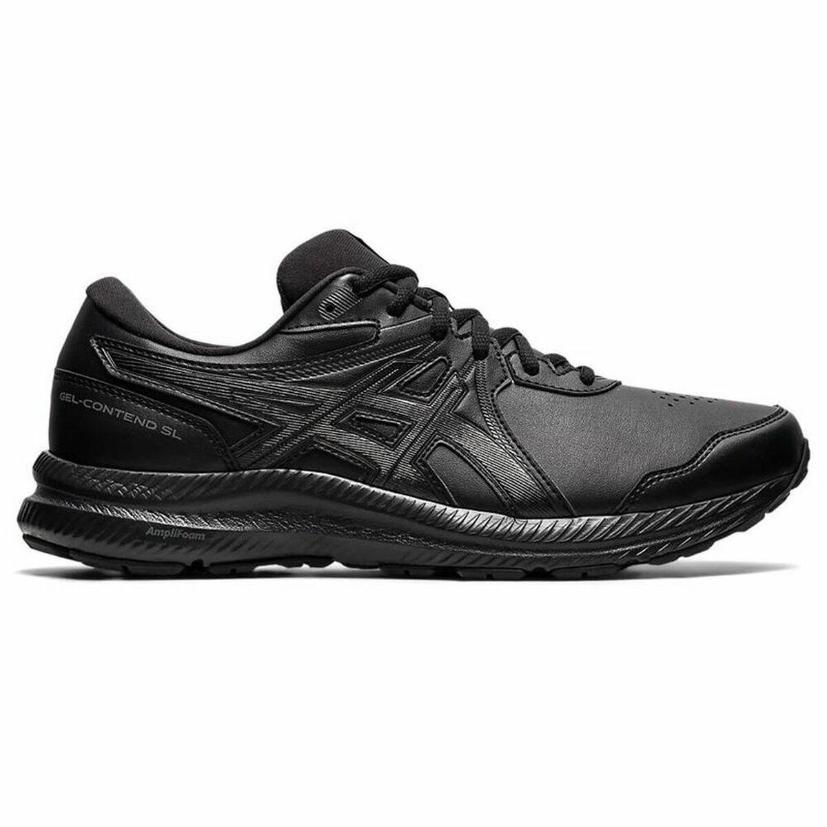 Running sneakers for adults Asics GEL-Contend SL Black Men-2