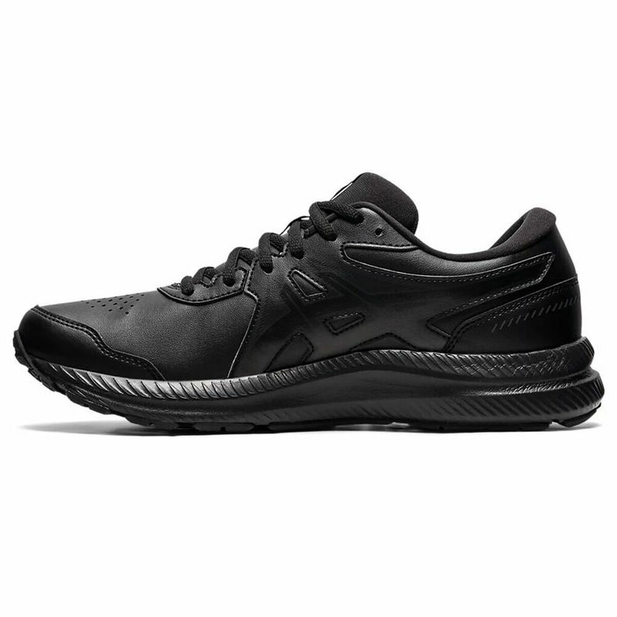 Running sneakers for adults Asics GEL-Contend SL Black Men-3