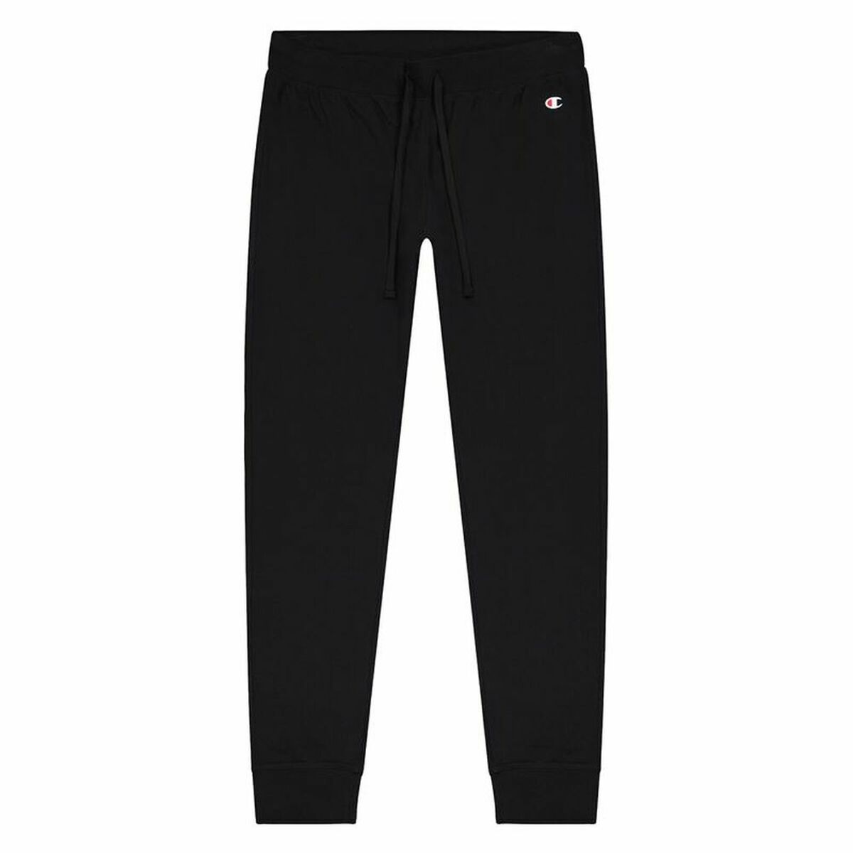 Adult Pants Champion Rib Cuff Black Male-2
