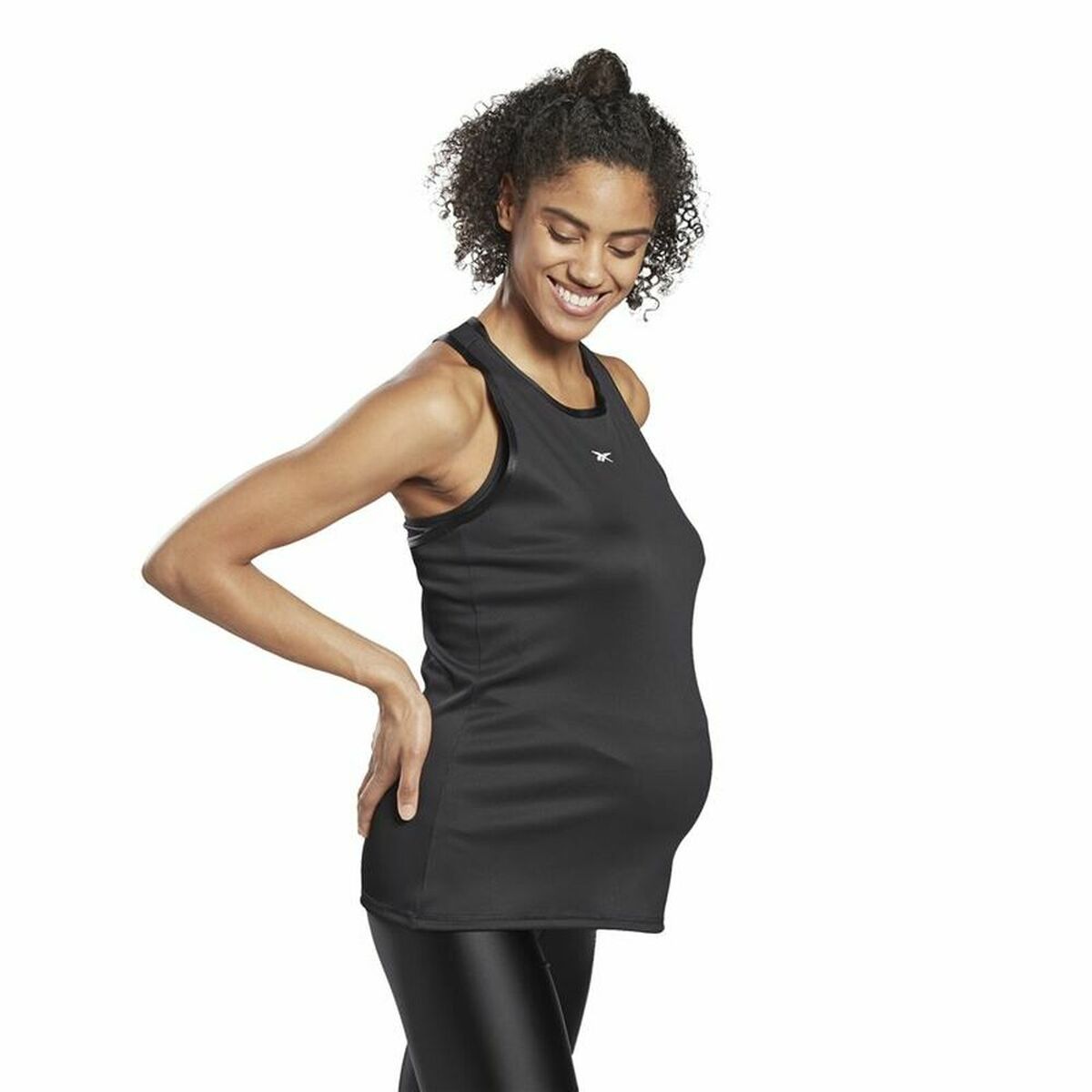 Reebok Studio Maternity Restorative Women's Jersey Black-3
