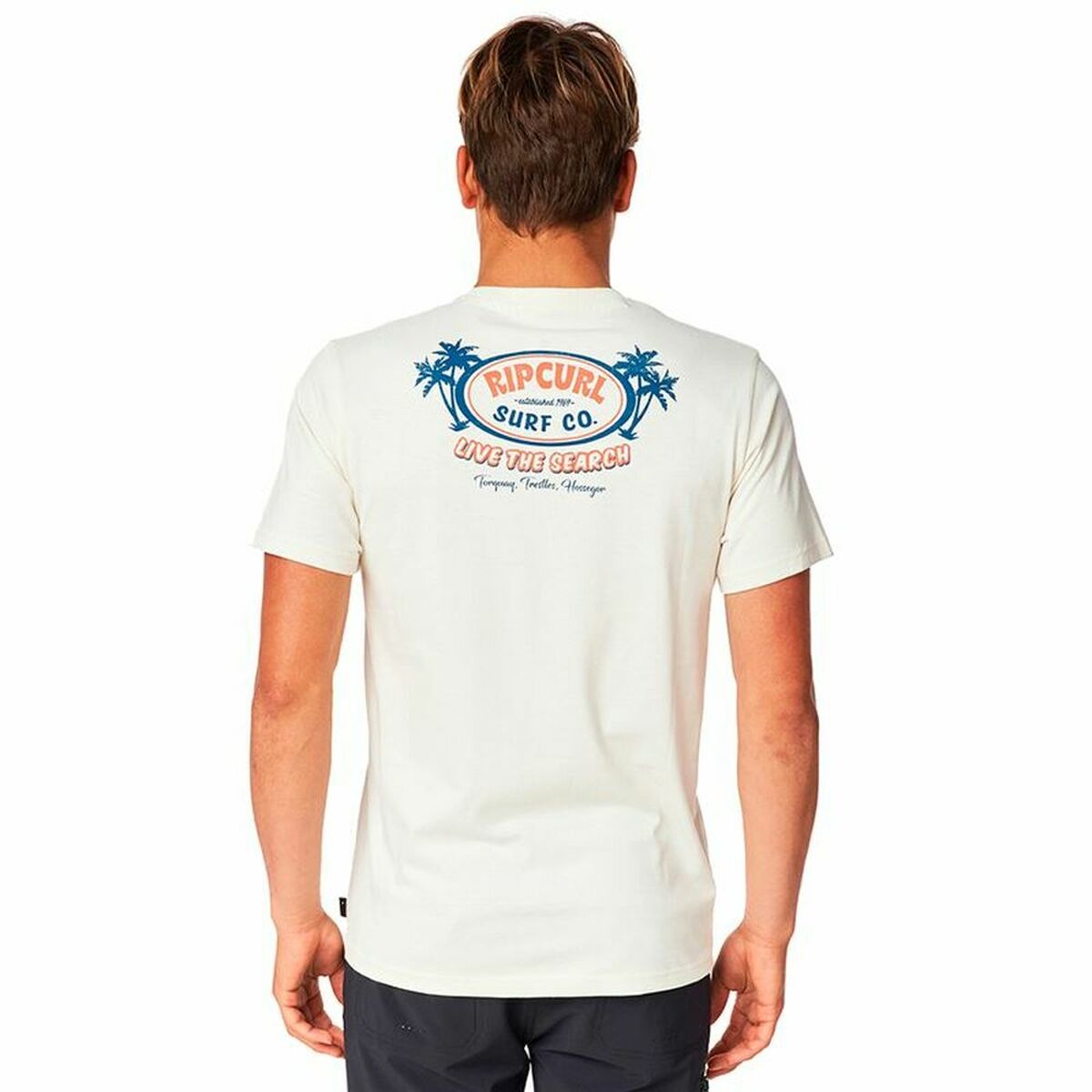 短袖球衣男子Rip Curl FB Tee White-2