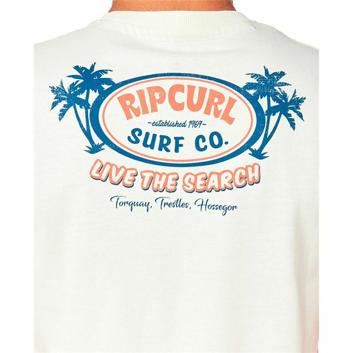 短袖球衣男子Rip Curl FB Tee White-5