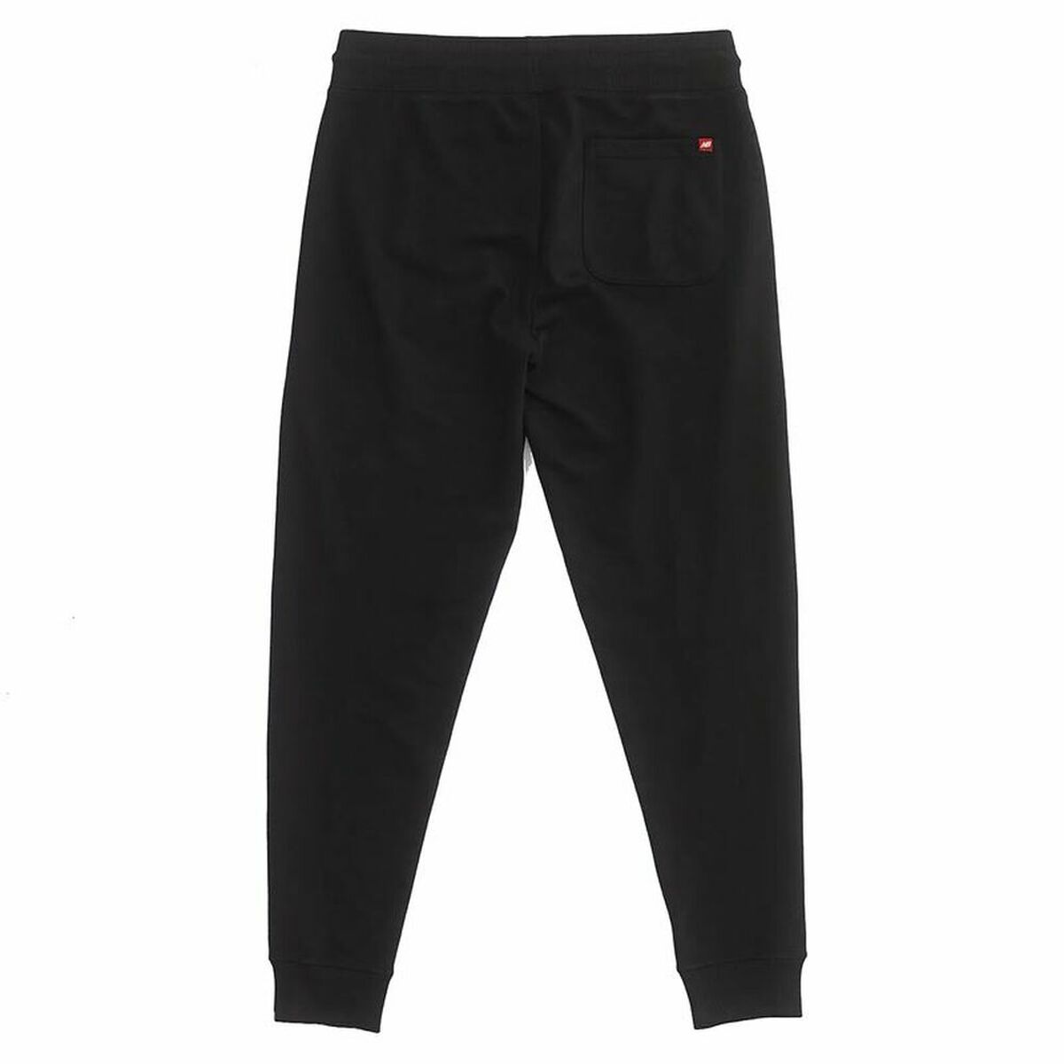 New Balance Essentials Stacked Logo Black Men's Long Sweatpants-2