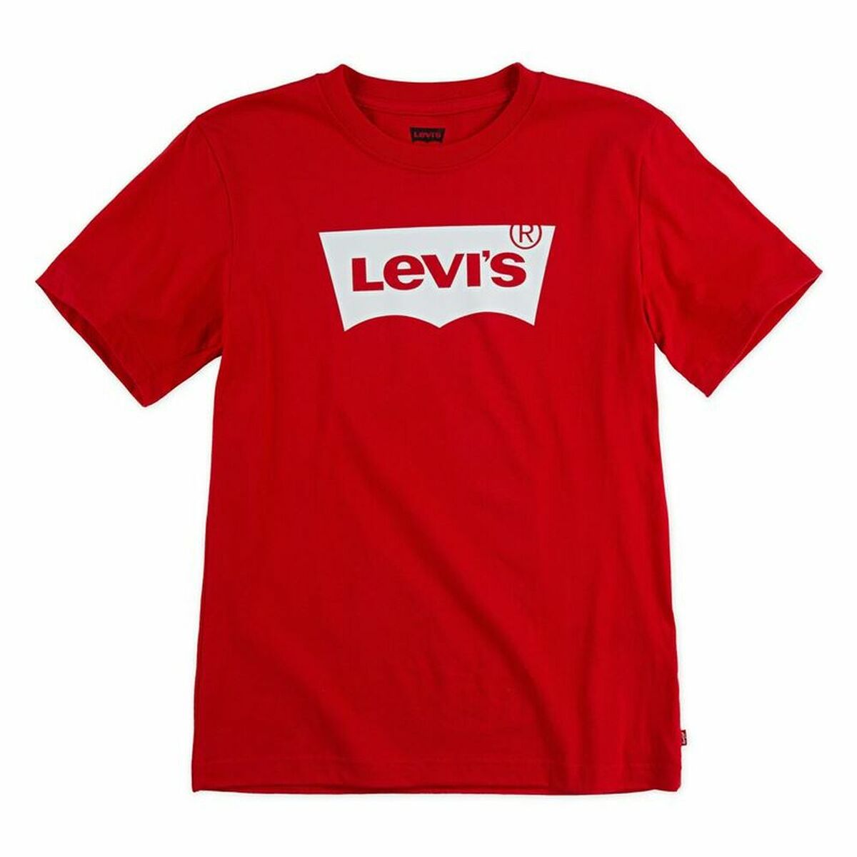 儿童短袖衬衫Levi's Batwing B Red-3