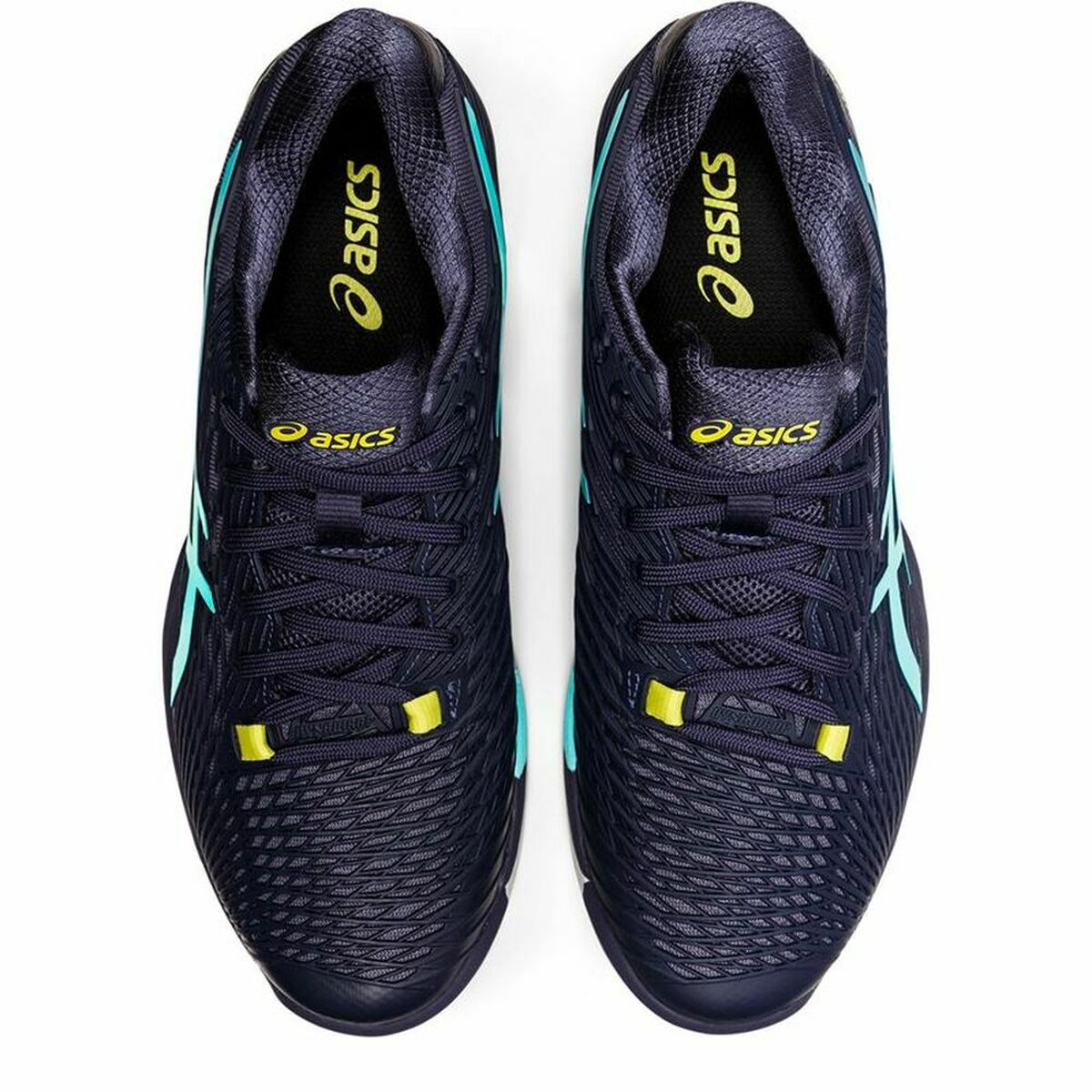 남자 테니스 신발 솔루션 속도 Asics FF 2 Cla Dark Blue-5