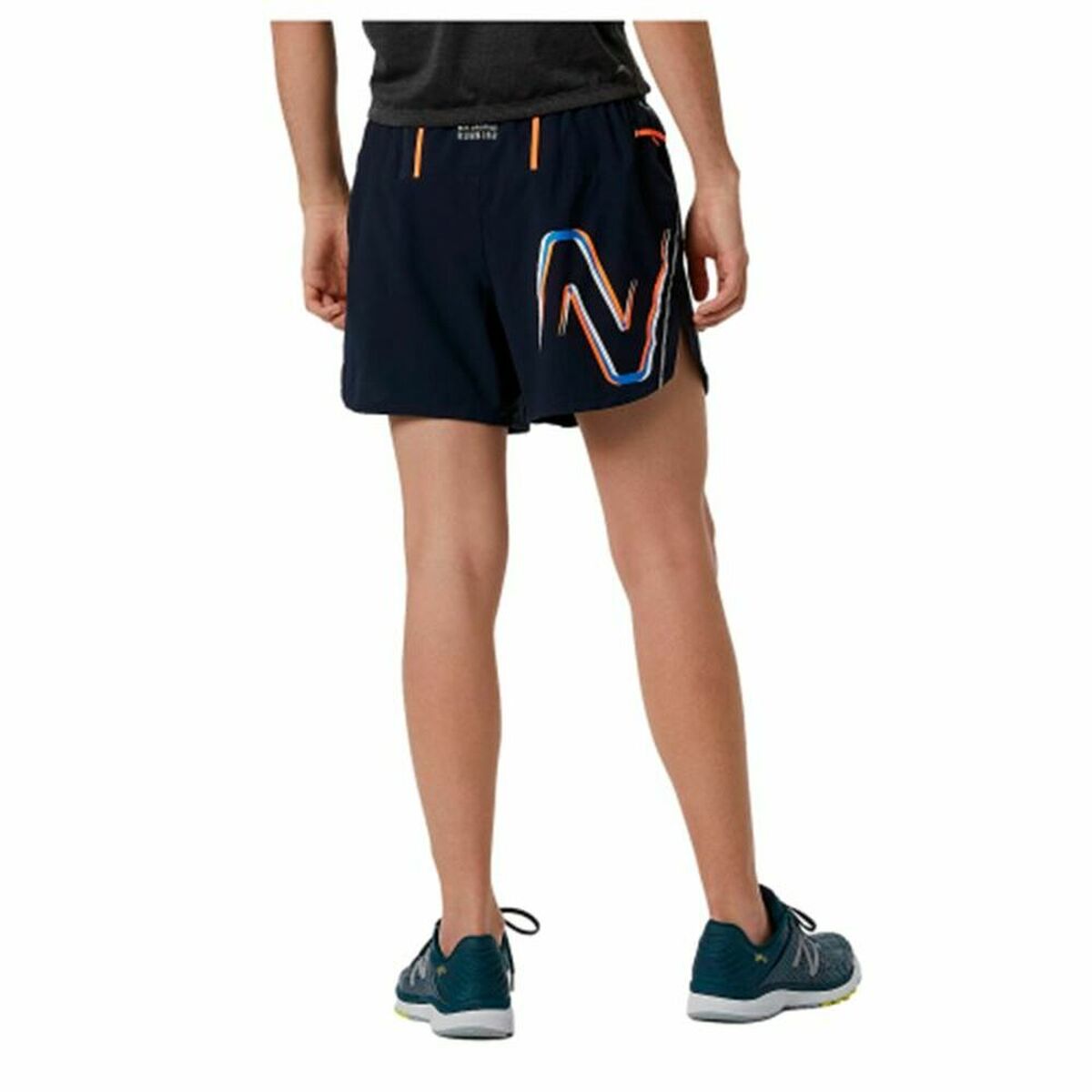 New Balance Graphic Impact Run 5 Inch Sports Men's Shorts-2