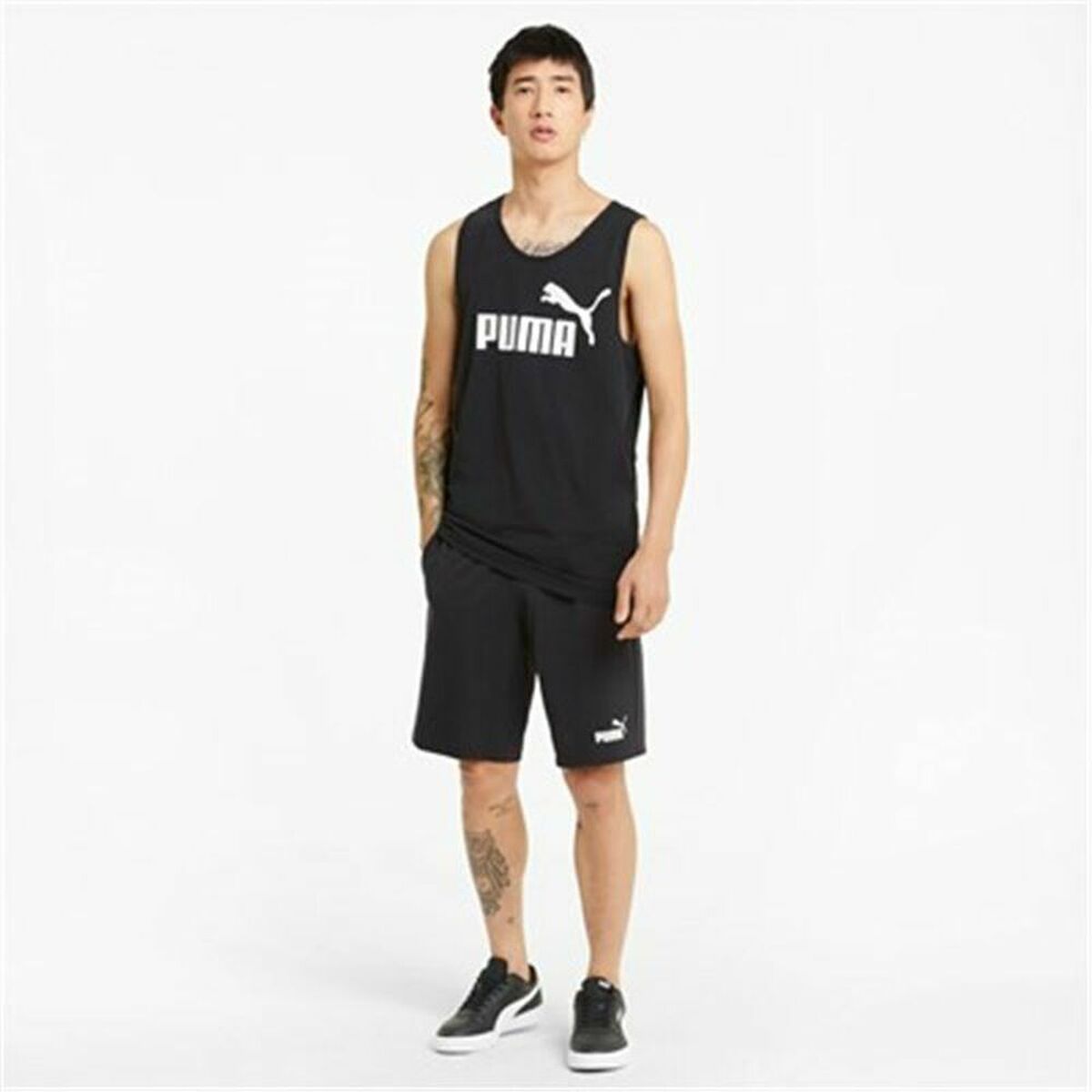 Puma Essentials Sports Men's Shorts Black-5