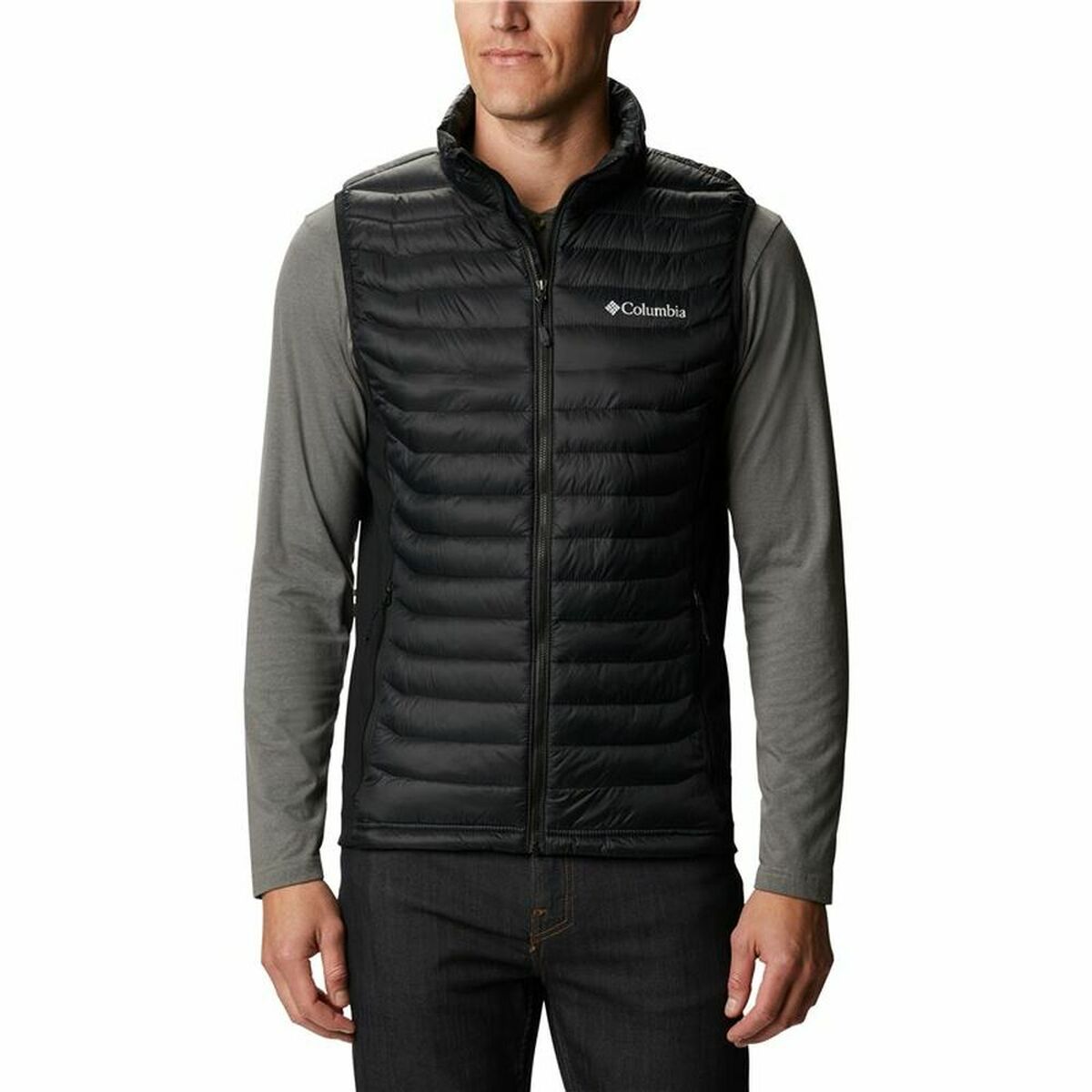 Columbia Powder Pass Vest Black-3