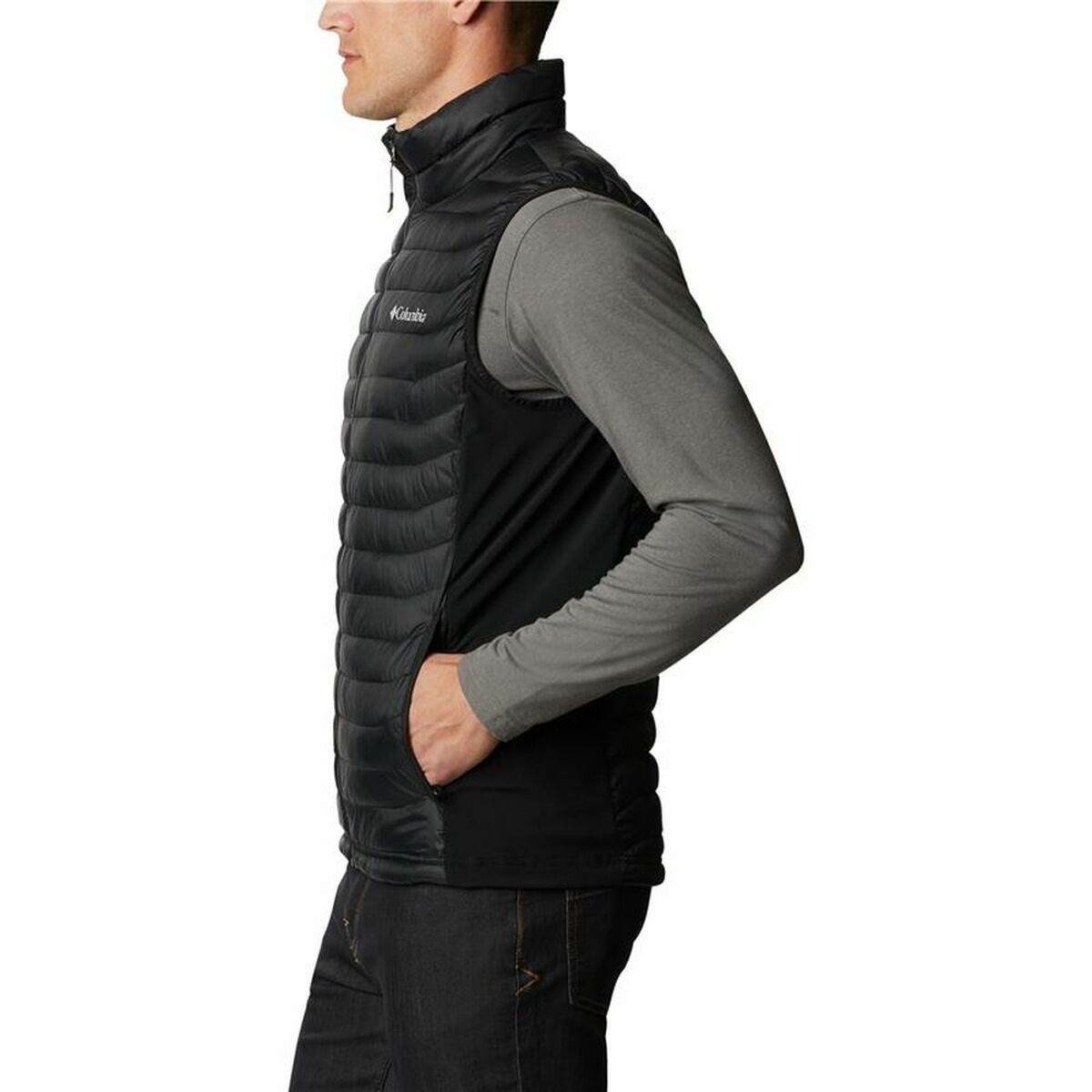 Columbia Powder Pass Vest Black-5
