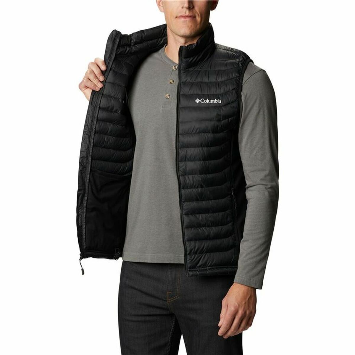Columbia Powder Pass Vest Black-6