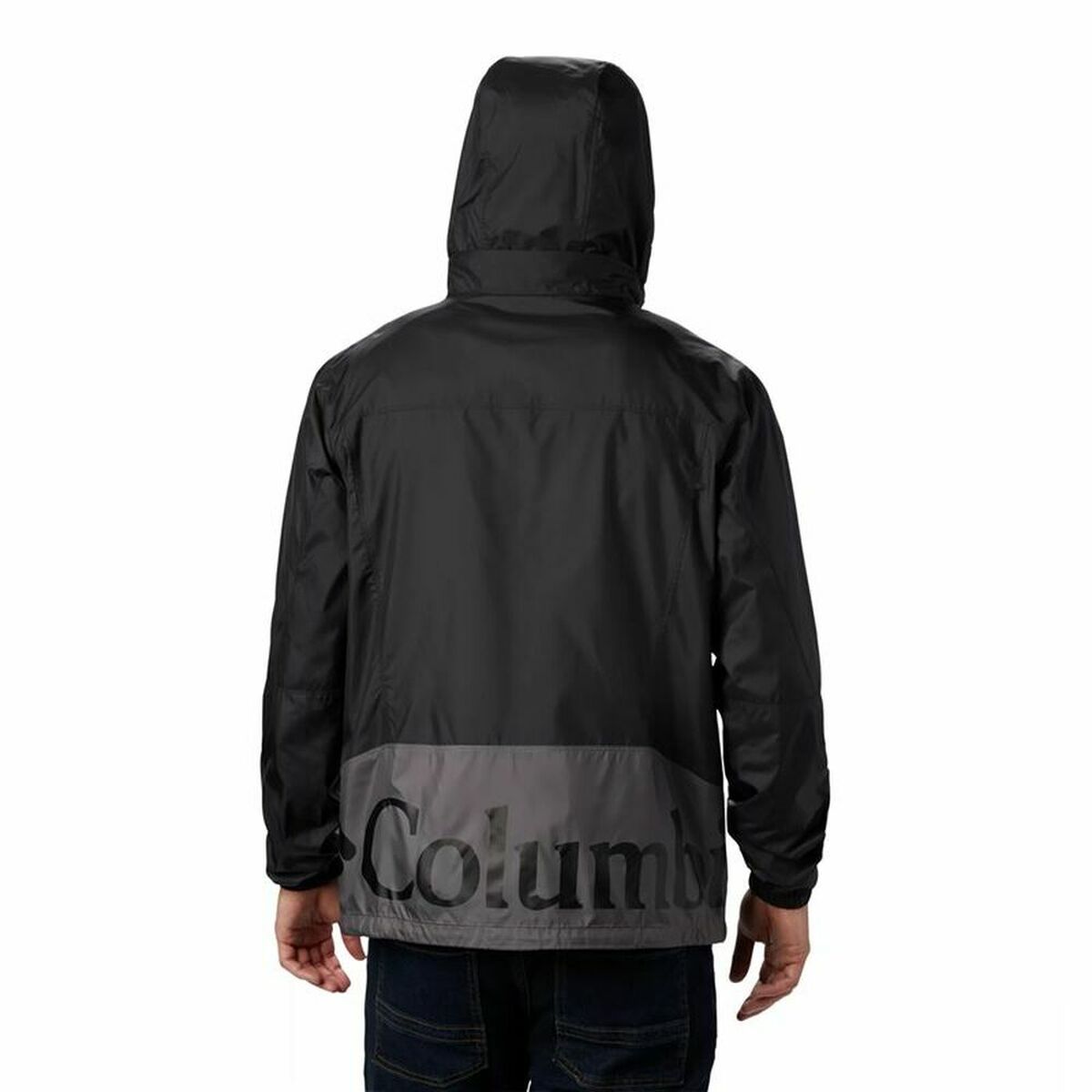 Columbia Point Park Sports Windbreaker Black-2