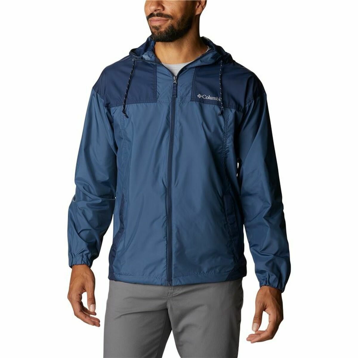 Columbia Flash Challenger Sports Windbreaker Blue-2
