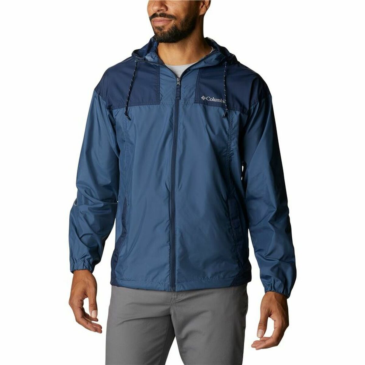 Columbia Flash Challenger Sports Windbreaker Blue-3