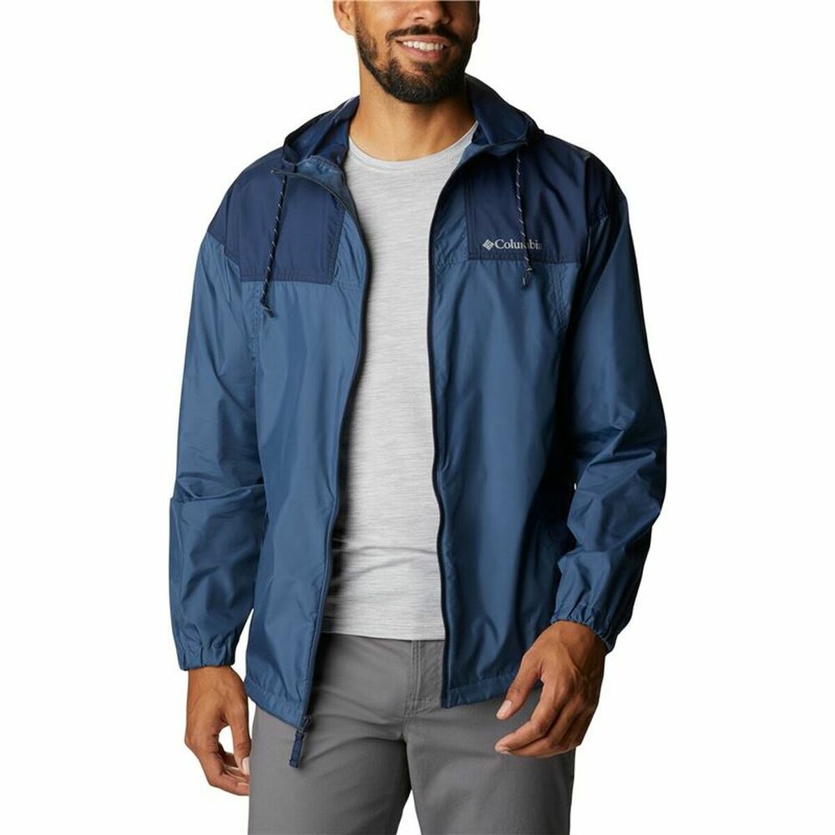 Columbia Flash Challenger Sports Windbreaker Blue-5