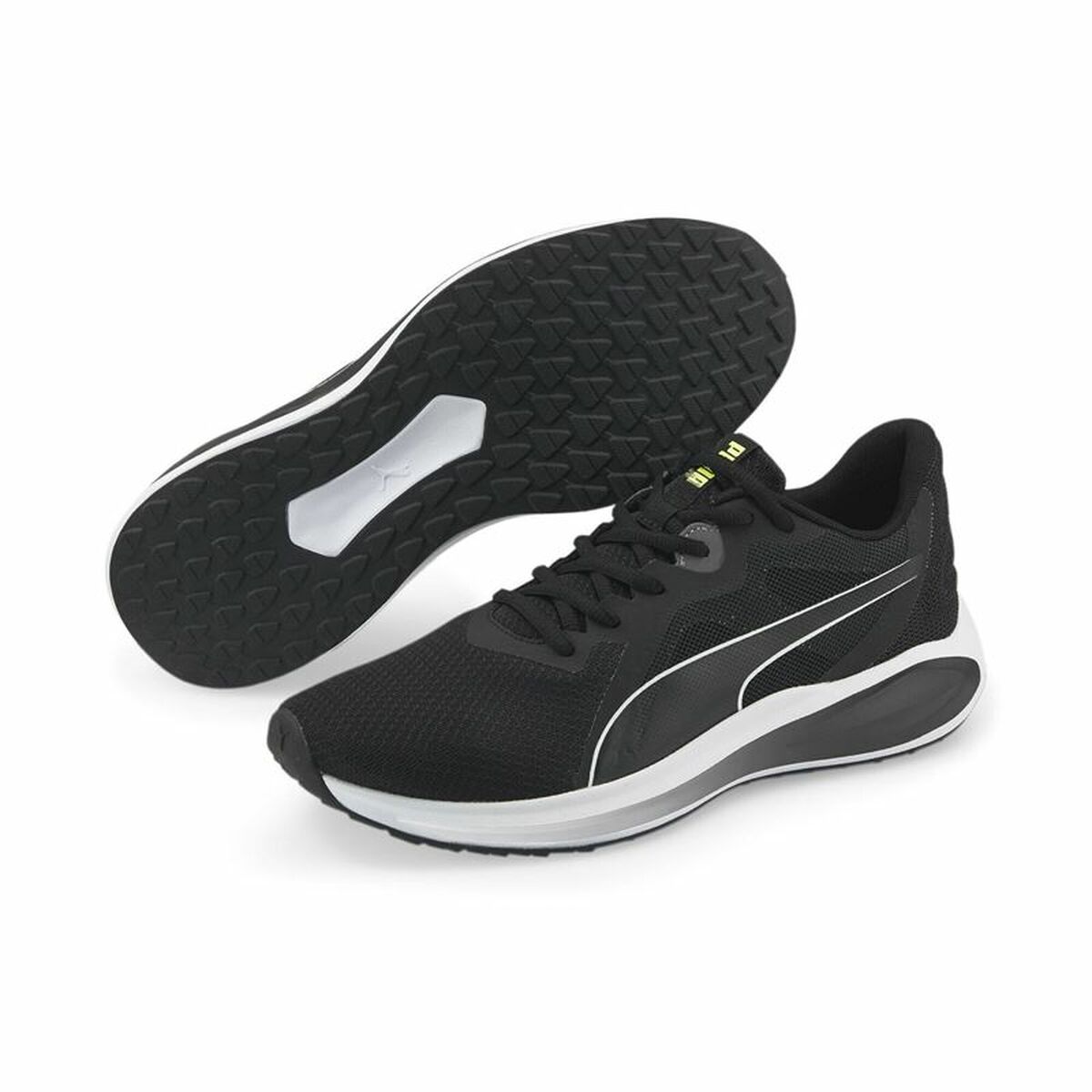 Adult Running Sneakers Puma Twitch Runner Black Male-3