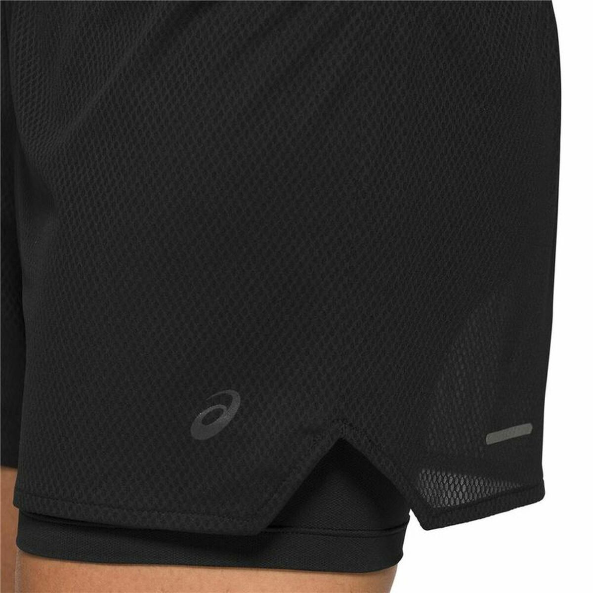 Sports Women's Shorts Asics Ventilate 2-N-1 Black-5