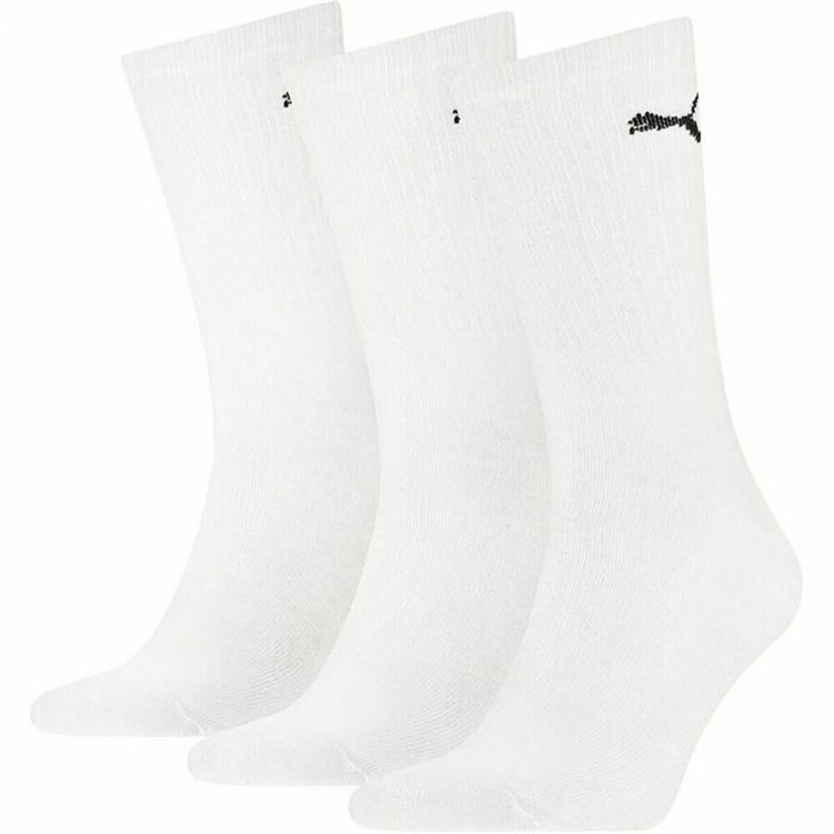 Puma Crew Sports Socks White Unisex (3 pcs)-3
