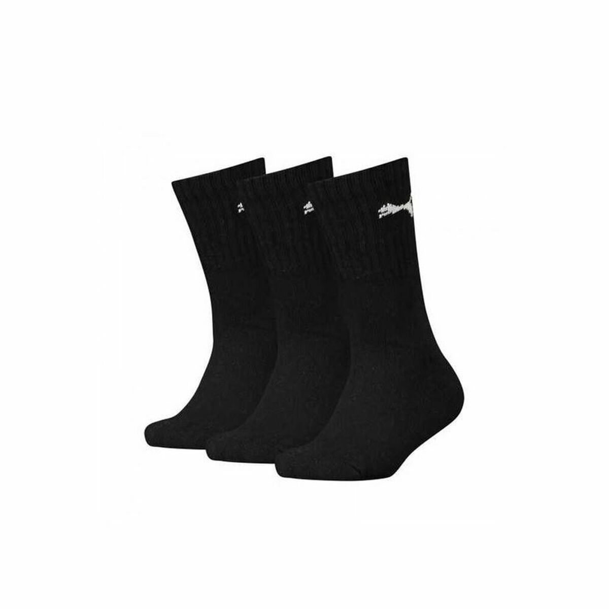 Puma Crew Black Unisex Sports Socks (3 pcs)-2