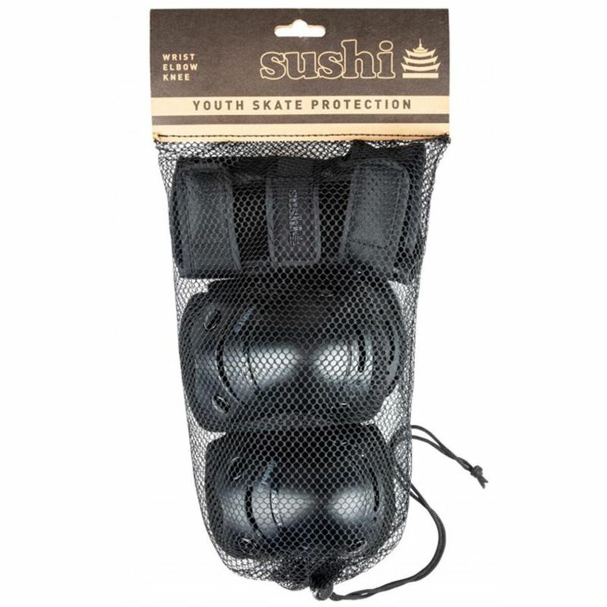 Наколенник Sushi Padset Kids 3 pcs Чёрный-2