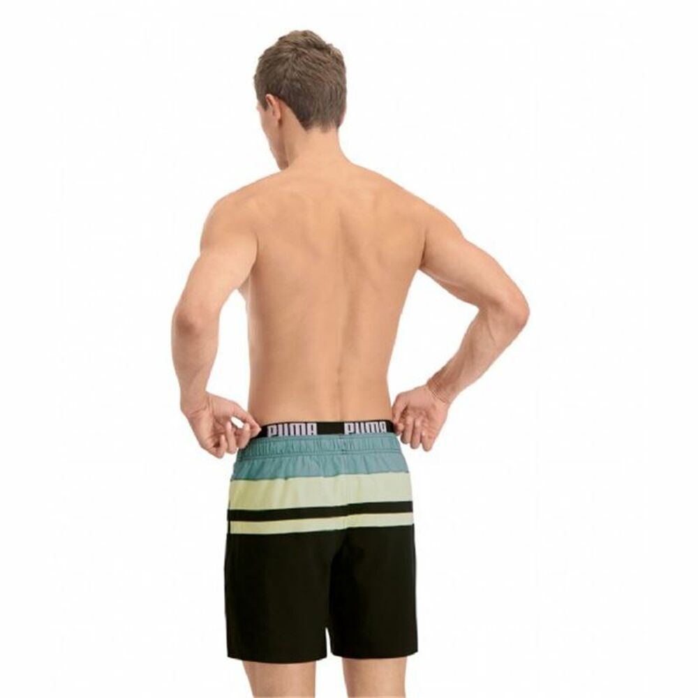 Плавки мужские Puma Swim Heritage Mid Чёрный-4