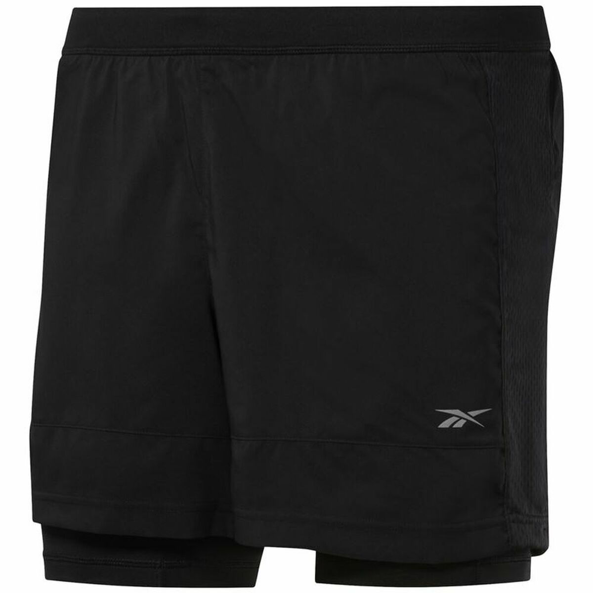 Sports Men's Shorts Reebok Running Essentials Black-2