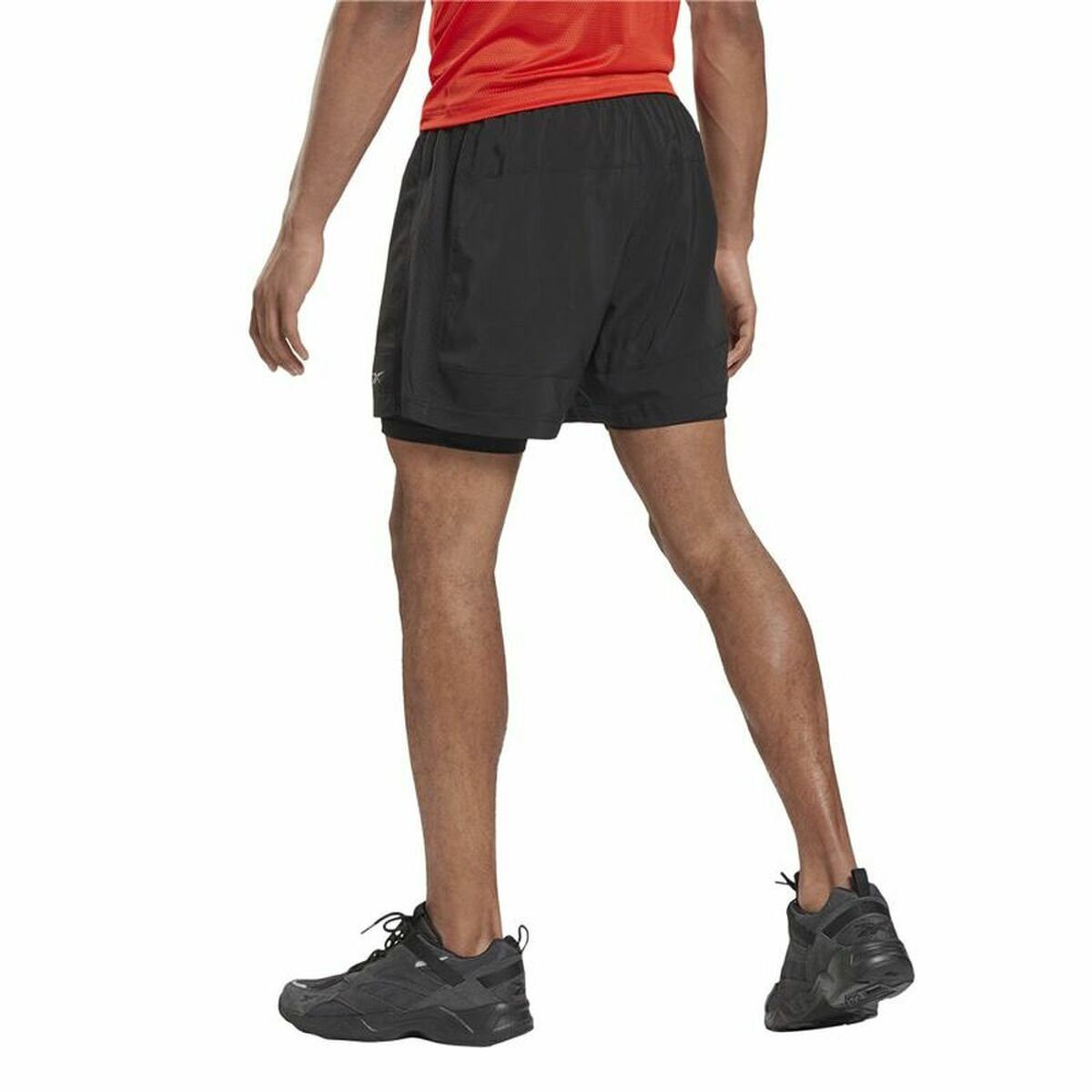 Sports Men's Shorts Reebok Running Essentials Black-5