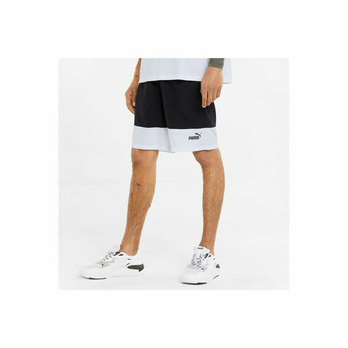 Puma Power Colorblock Sports Men's Shorts Black-2
