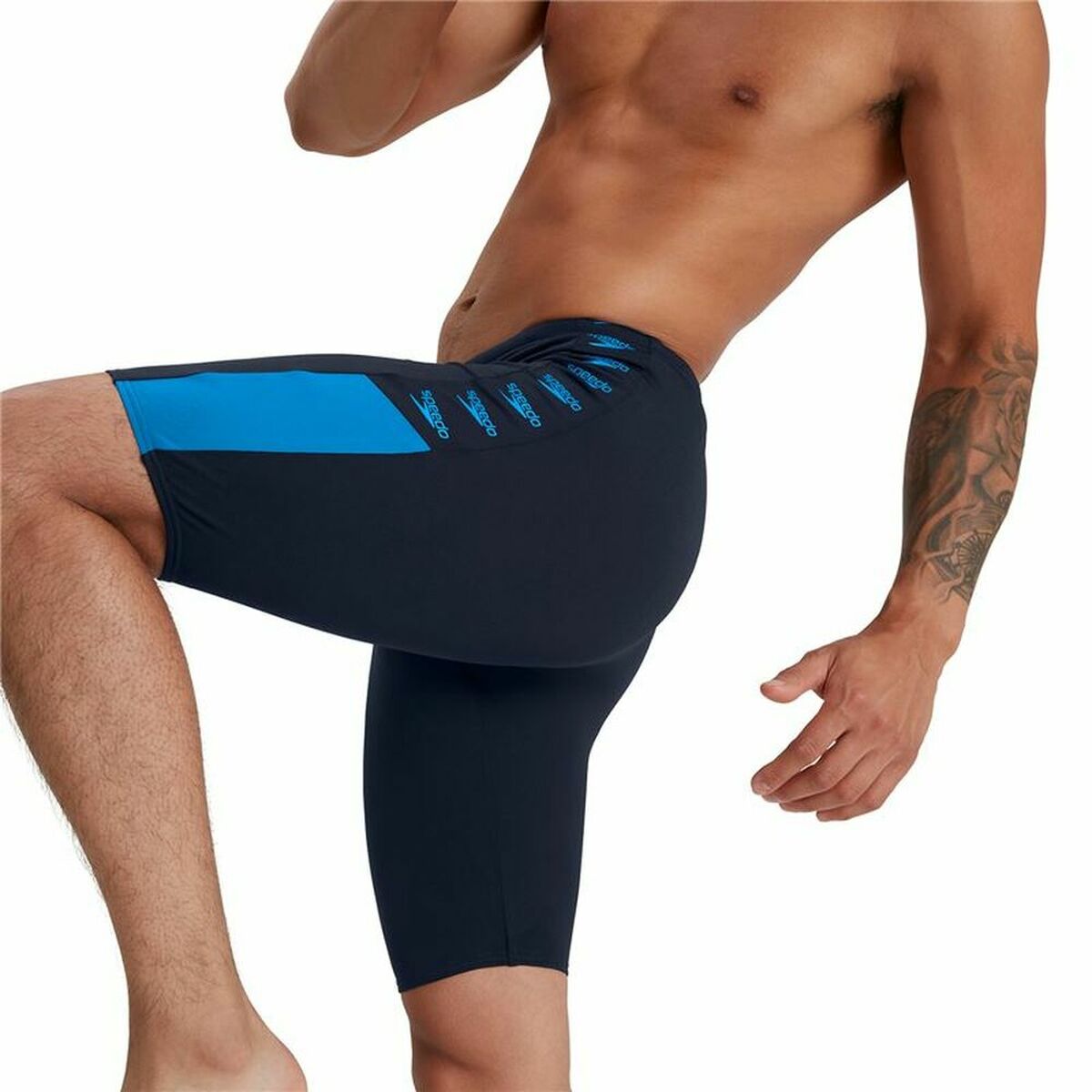Плавки мужские Speedo Splice Jammer Синий-2