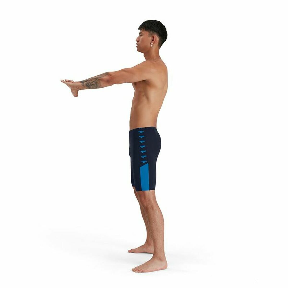 Плавки мужские Speedo Splice Jammer Синий-3