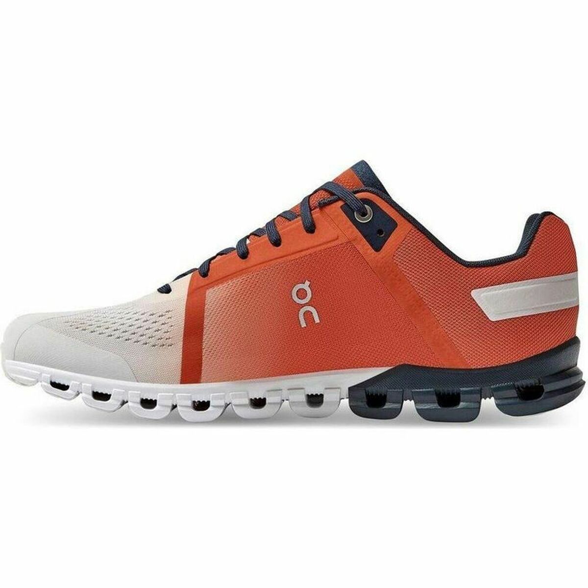 Men's Sports Sneakers On Running Cloudflow Orange-2