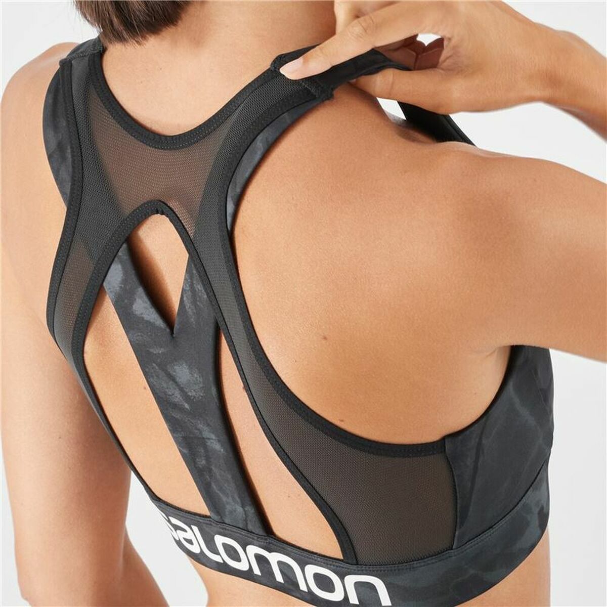Спортивный бюстгальтер  Cross Run Salomon-2