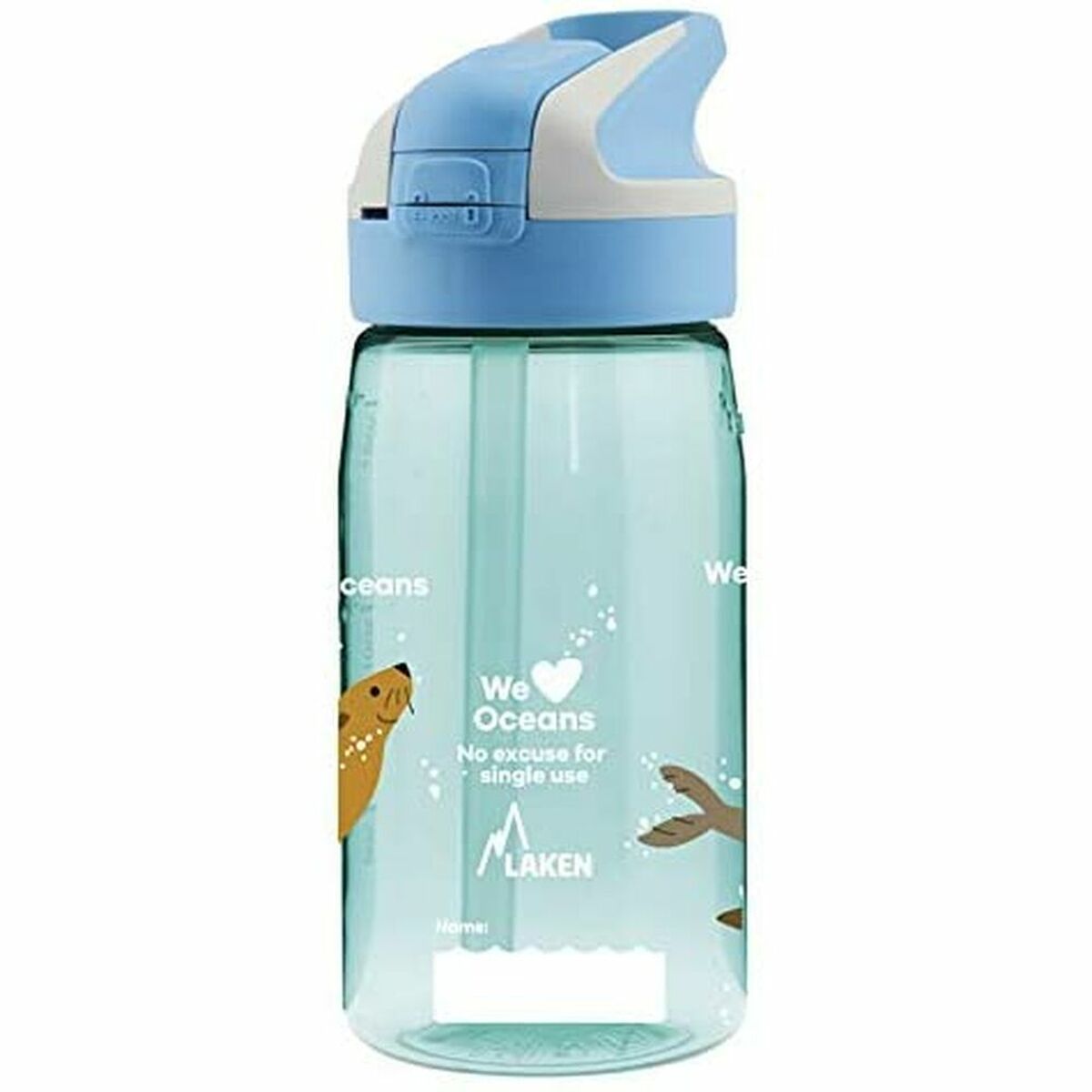 Бутылка с водой Laken Summit Fokis Синий Серый (0,45 L)-6