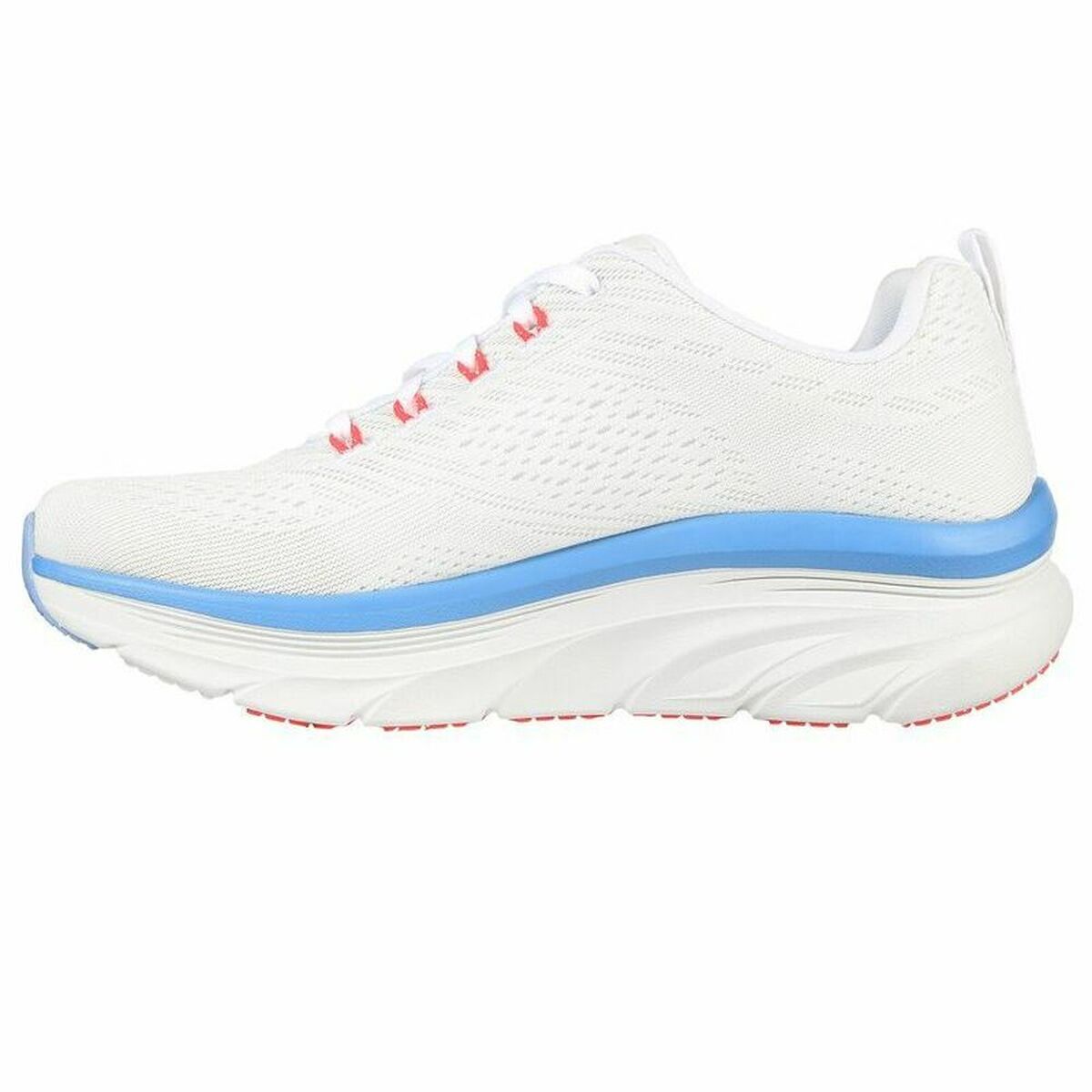 Skechers D'Lux Walker Adult Running Shoes White Woman-3