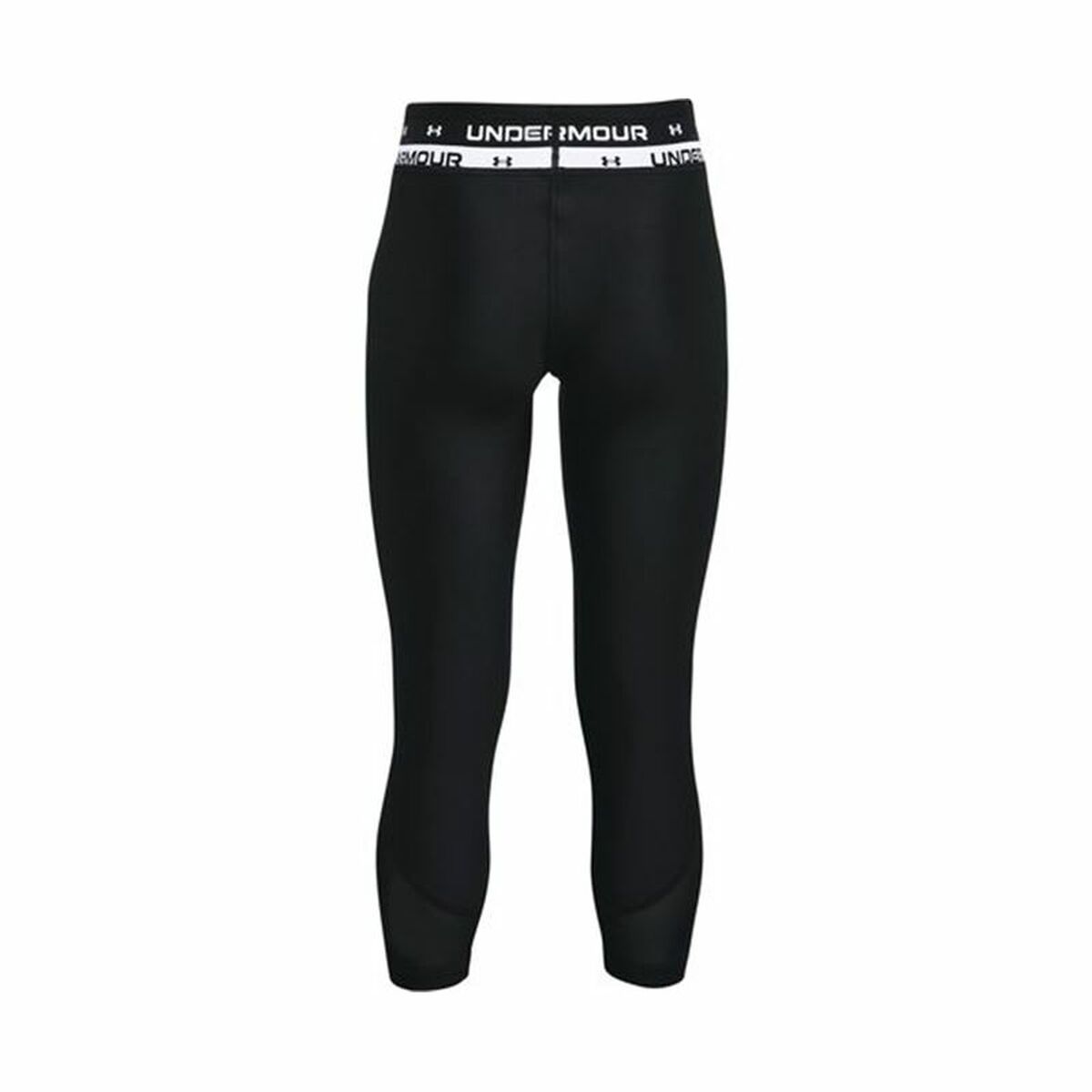 Under Armour Heat Gear Ankle Crop Black儿童运动紧身衣-2