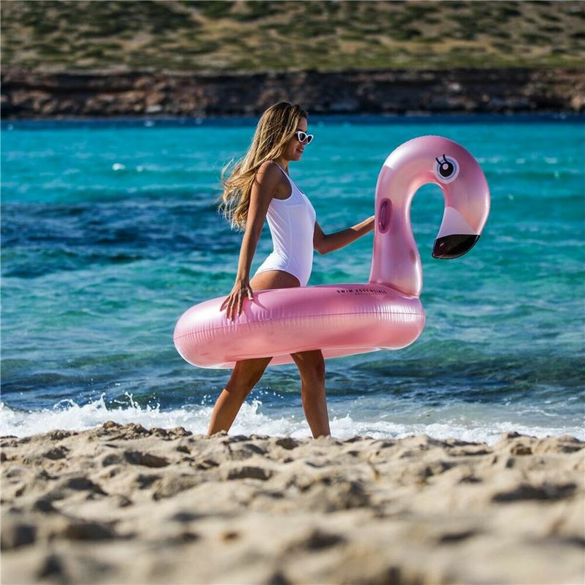 Надувной круг Swim Essentials Flamingo-6