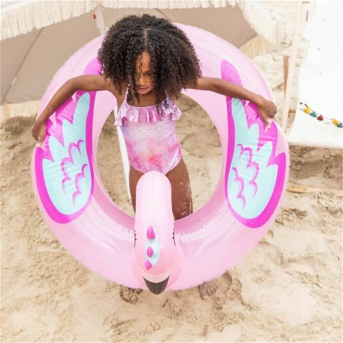 Надувной круг Swim Essentials Flamingo-2