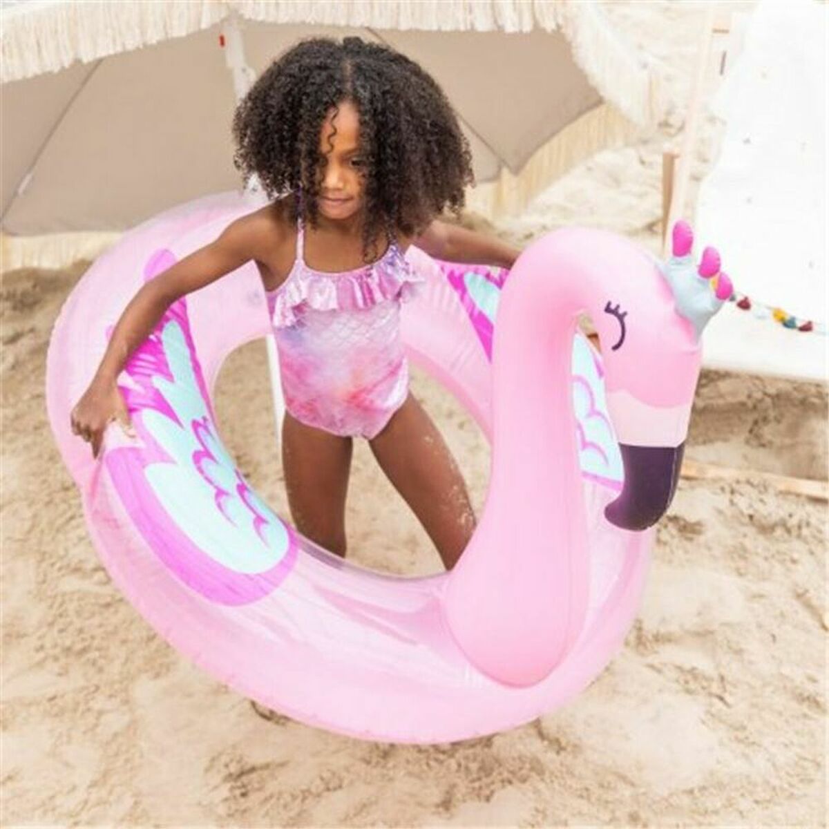 Надувной круг Swim Essentials Flamingo-3