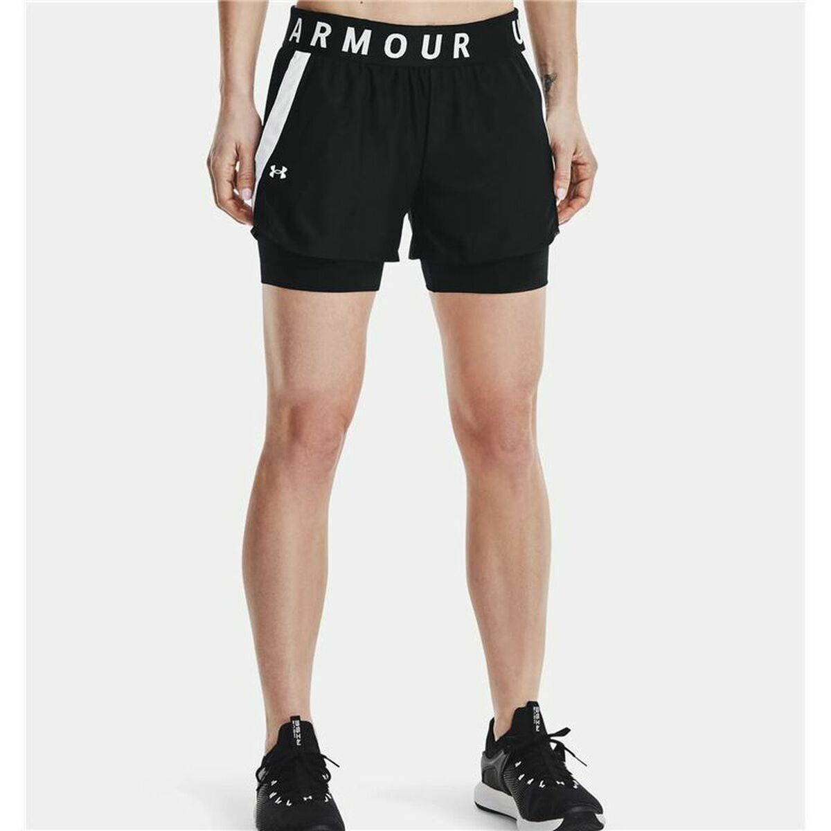 Under Armour Play Up 2 In 1 Women's Sports Shorts-3