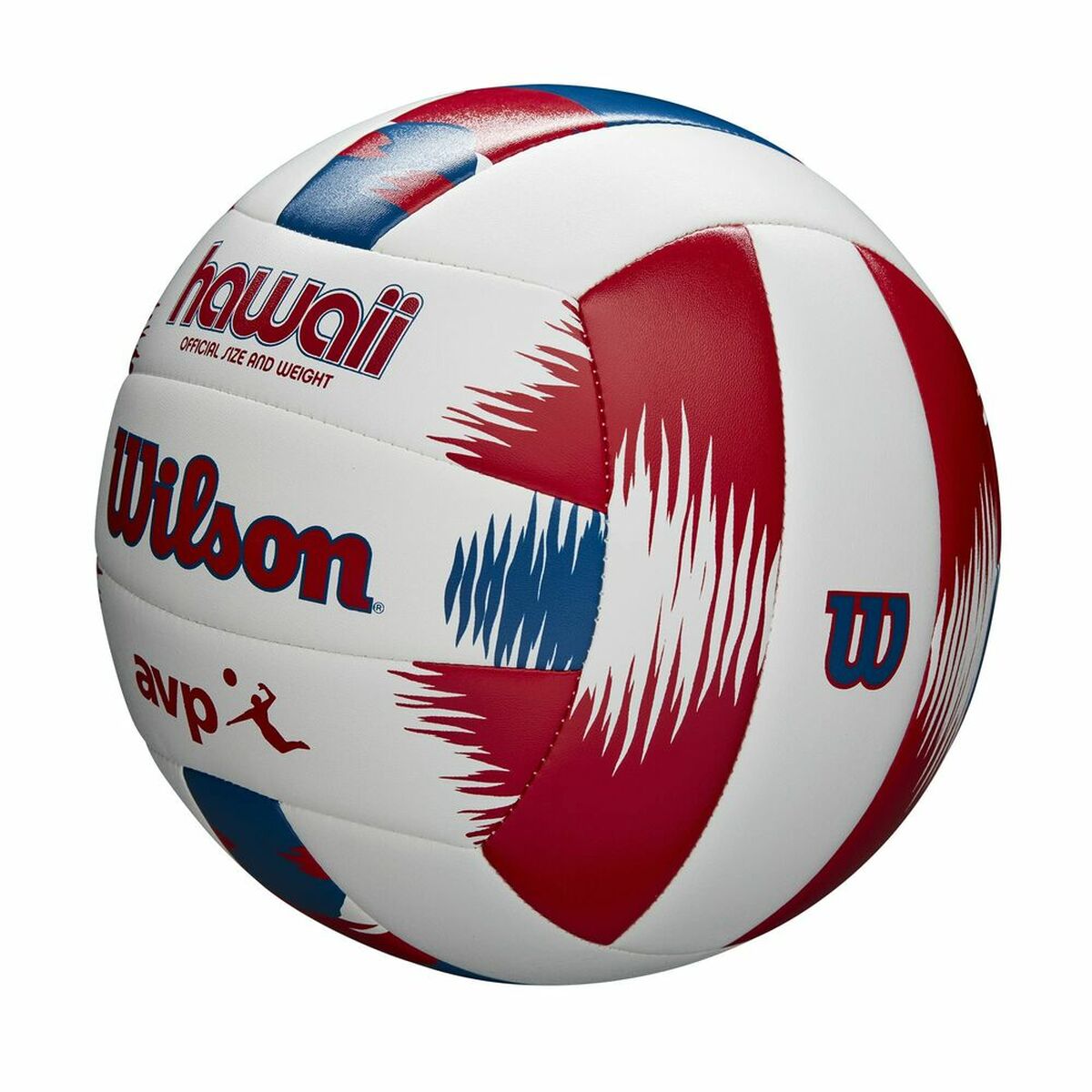 Волейбольный мяч Frisbee Hawaii Wilson WTH80219KIT Белый Разноцветный Резиновый (Один размер)-4